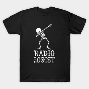 Dab dabbing skeleton radiologist T-Shirt